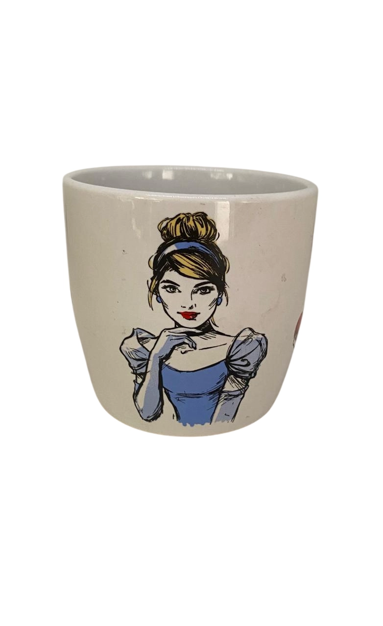 TAZON DE CERAMICA DISEÑO PRINCESAS DE DISNEY - 3