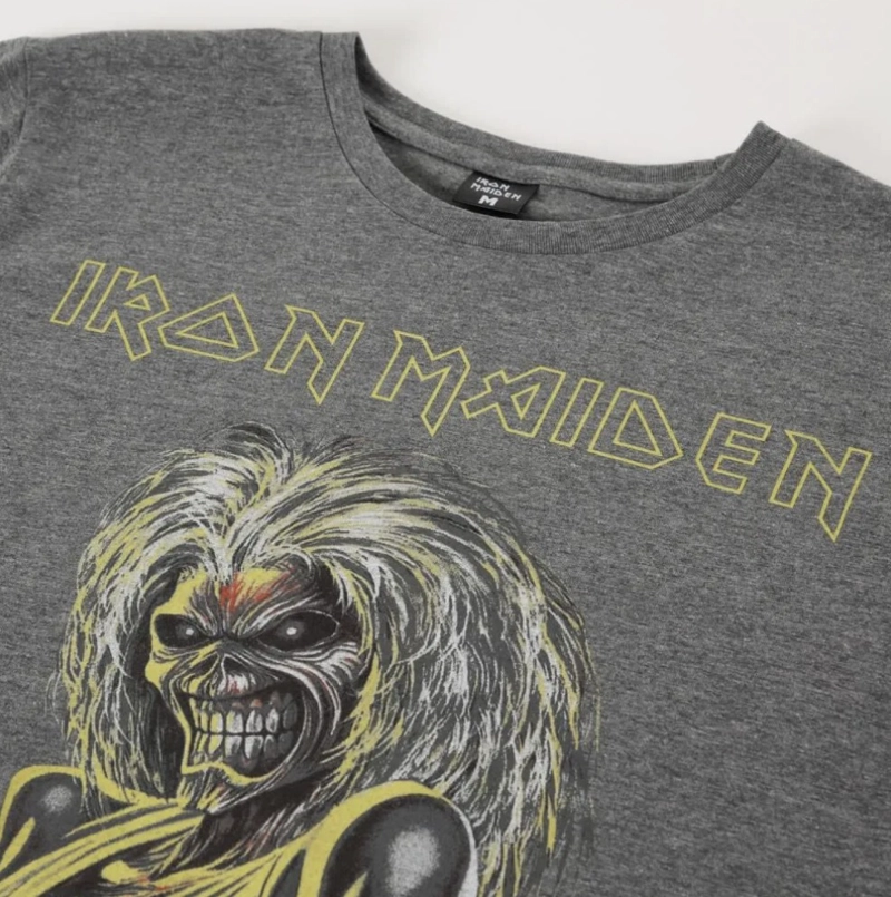 PIJAMA DE VERANO DE HOMBRE DISEÑO IRON MAIDEN - 2