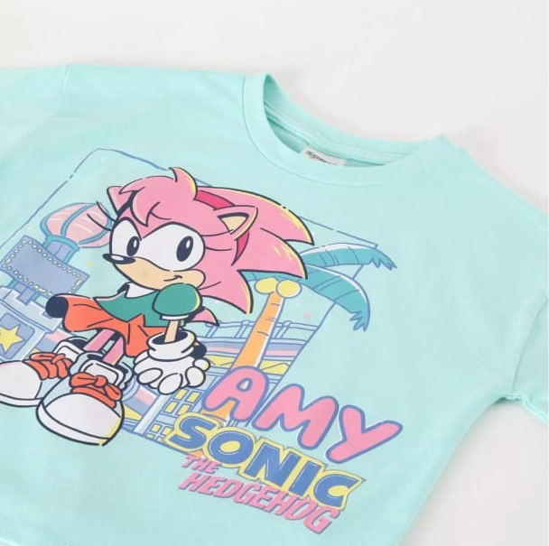 POLERA AMY ROSE SONIC TALLAS 12 Y 14 - 3