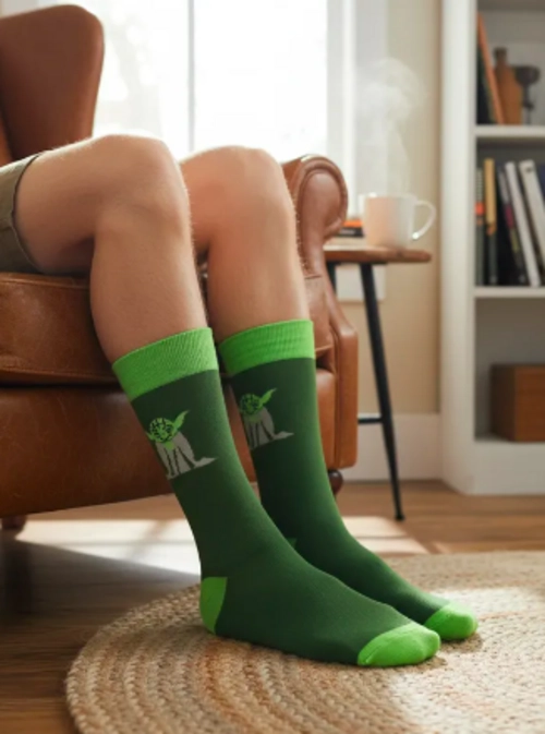CALCETINES 2 PARES NUMERO 39/44 DISEÑO STAR WARS - 2