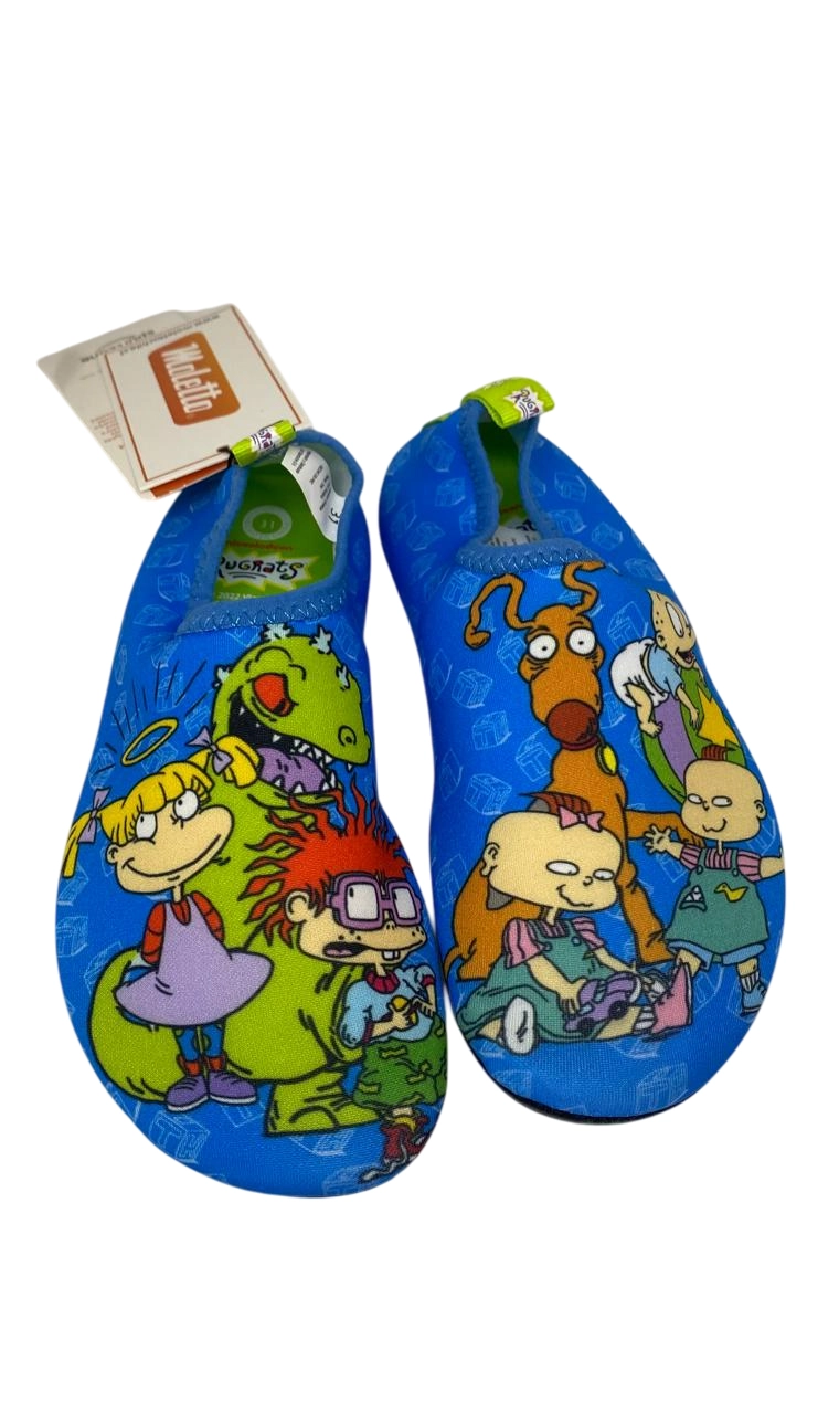 ZAPATILLA DE AGUA NUMEROS 30 Y 31 DISEÑO RUGRATS NICKELODEON - 1