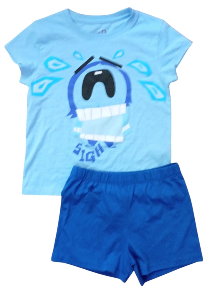 PIJAMA DE NIÑA DE VERANO DISEÑO TRISTEZA INTENSAMENTE DISNEY - 1