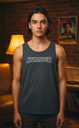 POLERA SIN MANGAS DISEÑO STRANGER THINGS - 2