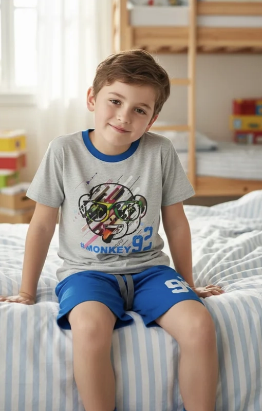 PIJAMA TALLA 10 EMOJI MONO - 2