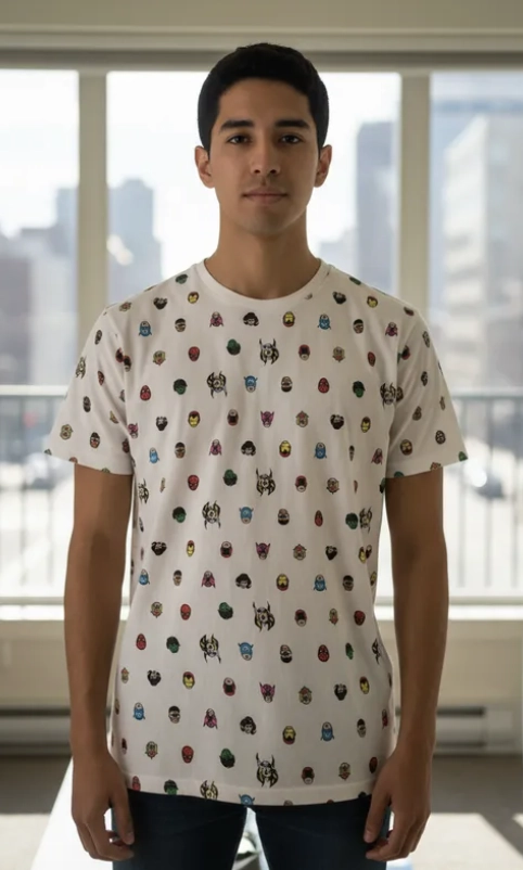 POLERA MARVEL TALLA M (GRANDE) - 2