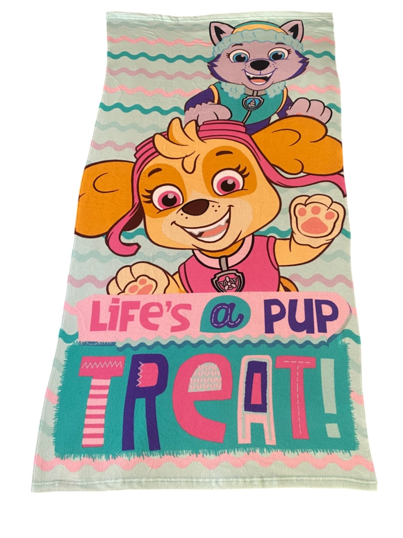 TOALLA DE PLAYA CON MORRAL SKYE Y EVEREST PAW PATROL - 3
