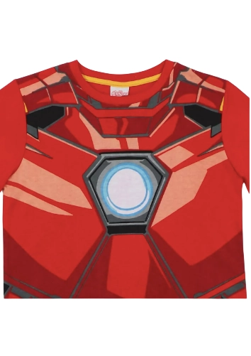 PIJAMA IRON MAN VERANO DE NIÑO ORIGINAL MARVEL - 3