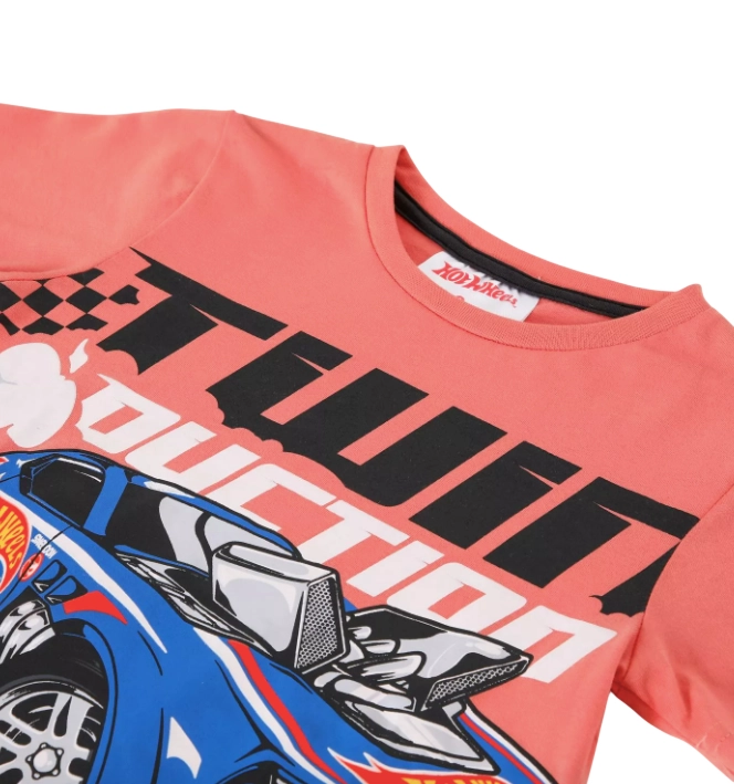 CONJUNTO HOT WHEELS POLERA Y SHORT - 3