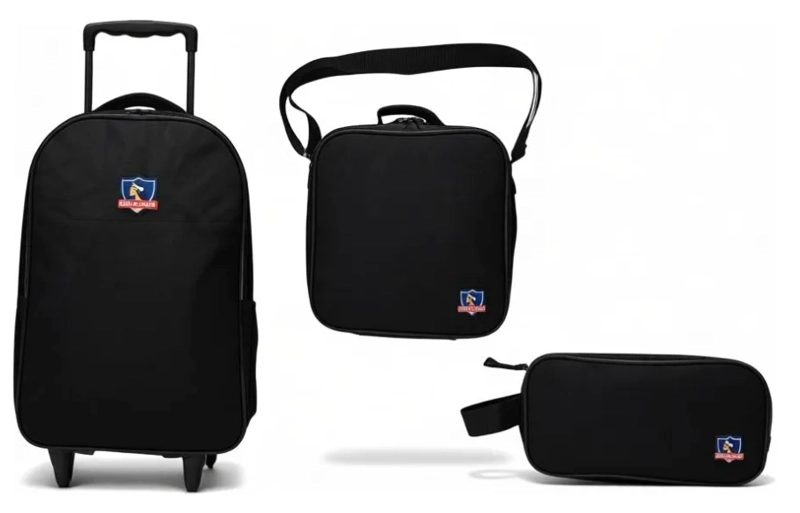 PACK MOCHILA CON RUEDAS, ESTUCHE Y LONCHERA COLO COLO - 4