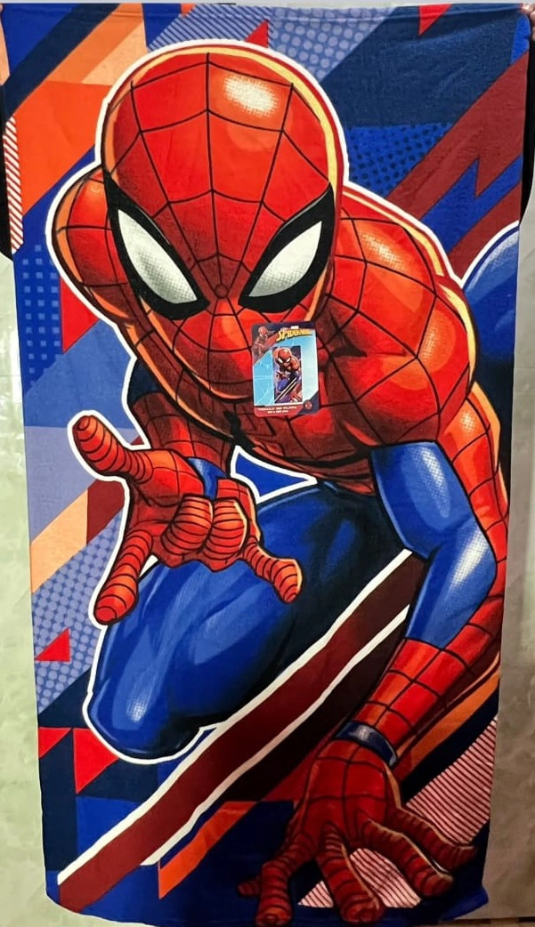 TOALLA SPIDERMAN MICROFIBRA DE PLAYA PISCINA - 3