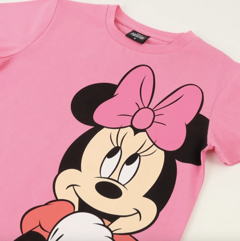 CONJUNTO POLERA Y CALZA DISEÑO MINNIE MOUSE TALLA 8 - 2