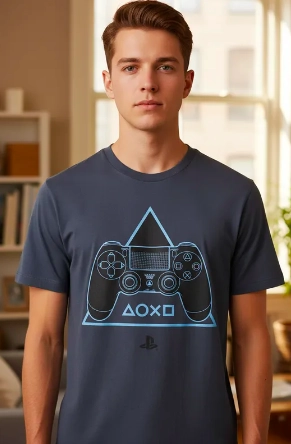 POLERA PLAYSTATION TALLA L - 4
