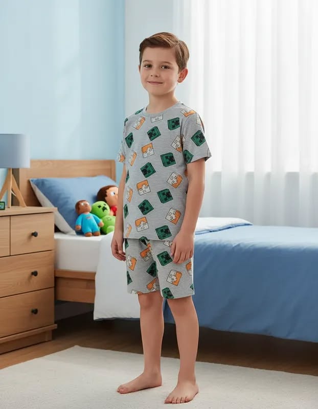 POLERA MINECRAFT TALLA 6 - 2