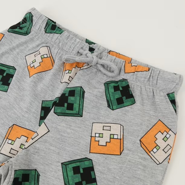 POLERA MINECRAFT TALLA 6 - 4