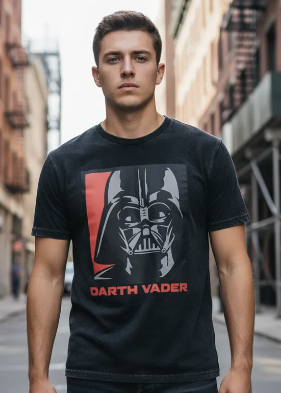 POLERA DARTH VADER TALLAS JUVENILES - 4