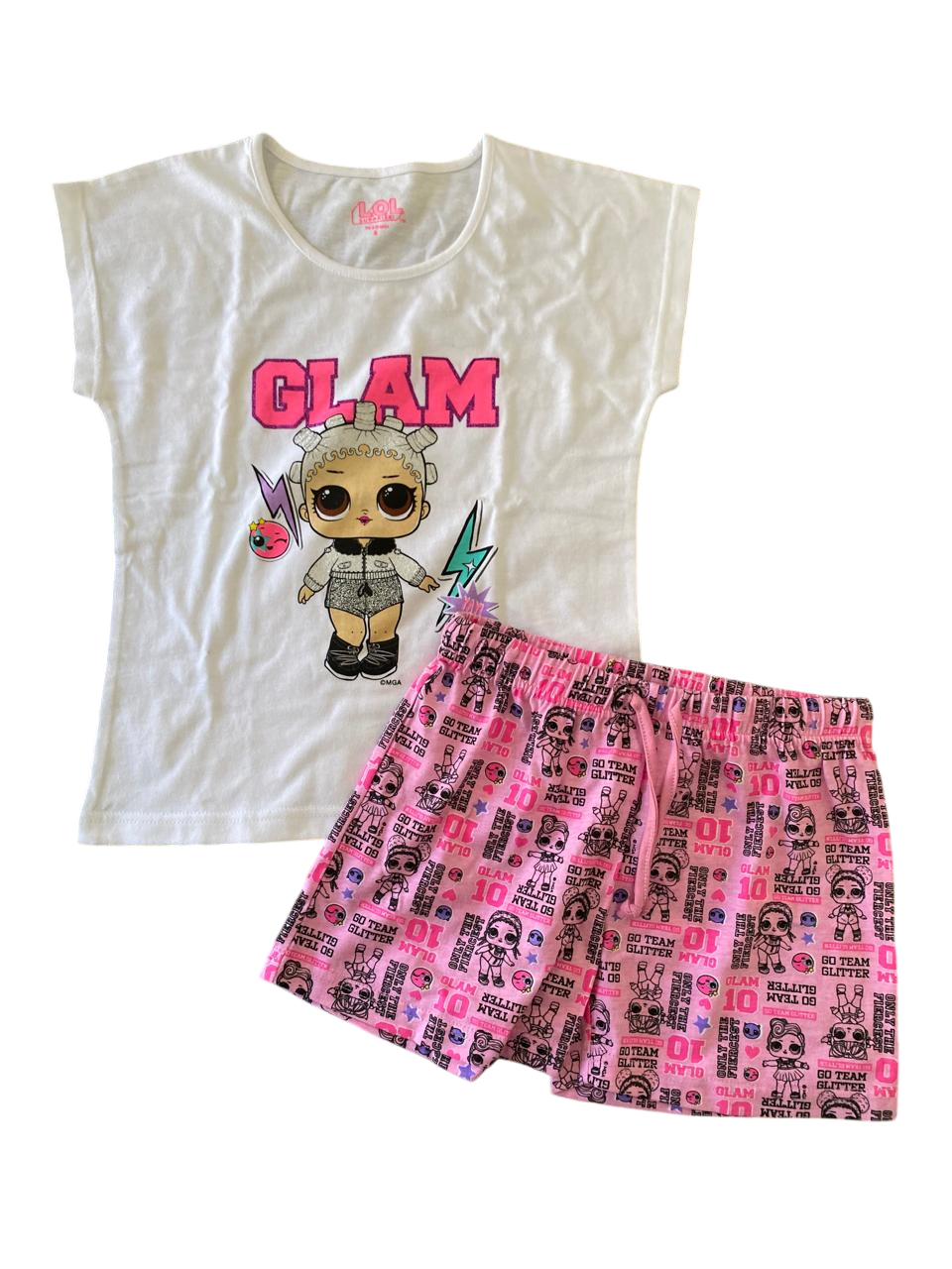 PIJAMA LOL PARA NIÑA TALLA 8 - 1