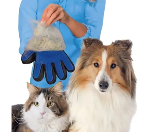 GUANTE MASAJEADOR PARA PERROS Y GATOS - 1