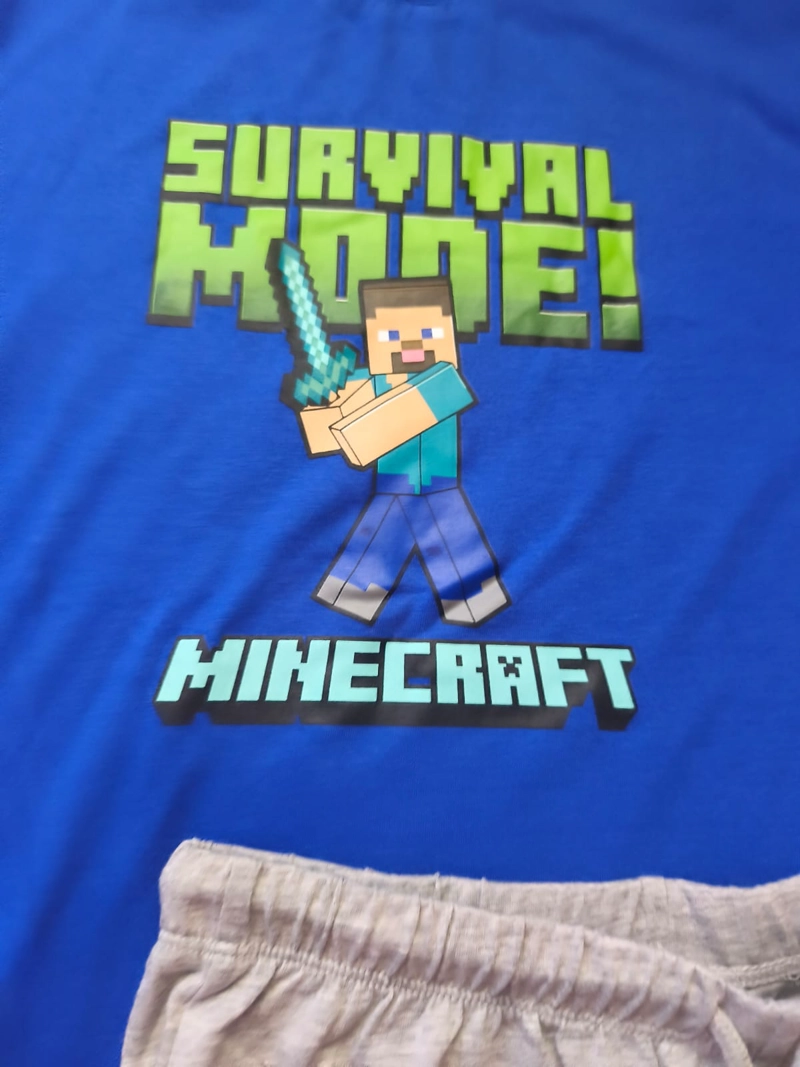 PIJAMA MINECRAFT TALLA 14 - 3