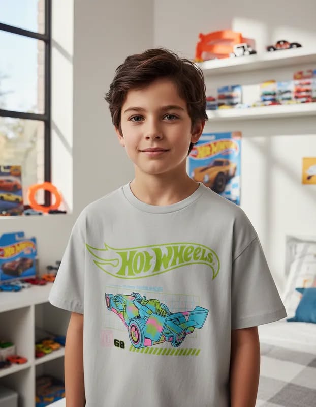 POLERA HOT WHEELS TALLA 8 - 1