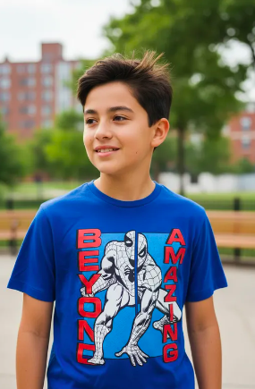 POLERA SPIDERMAN TALLA 10 - 1