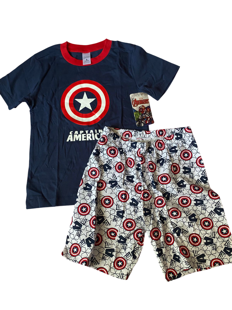 PIJAMA CAPITAN AMERICA TALLA 8 - 2