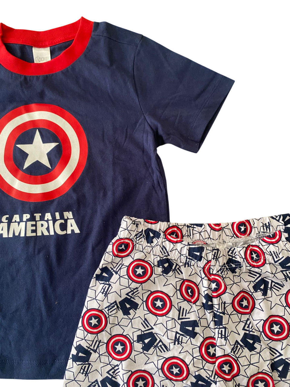 PIJAMA CAPITAN AMERICA TALLA 8 - 3
