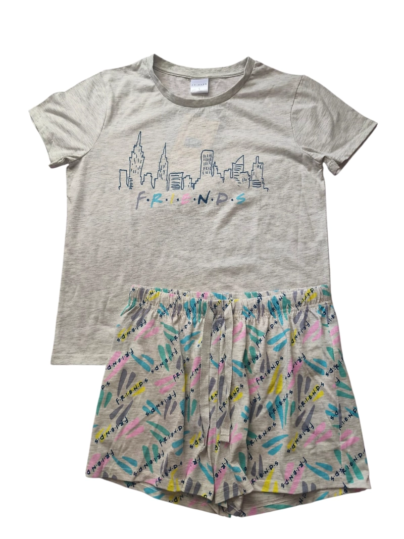 PIJAMA DE VERANO FRIENDS TALLA S - 2