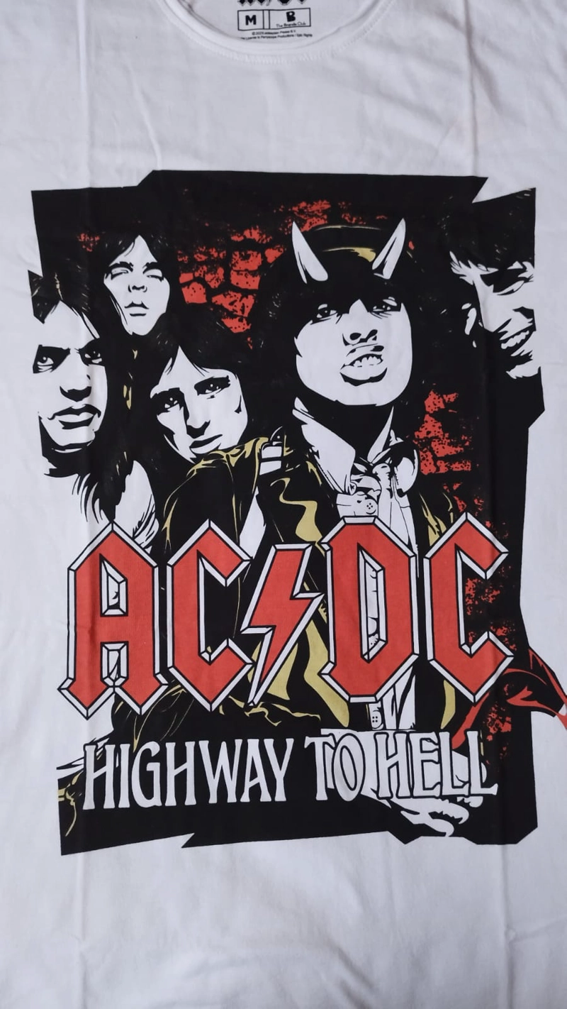 POLERA AC/DC HIGHWAY TALLA M - 2