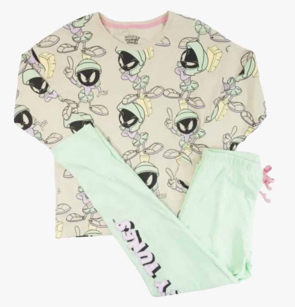 PIJAMA MARVIN EL MARCIANO PARA MUJER TALLAS S Y M - 3