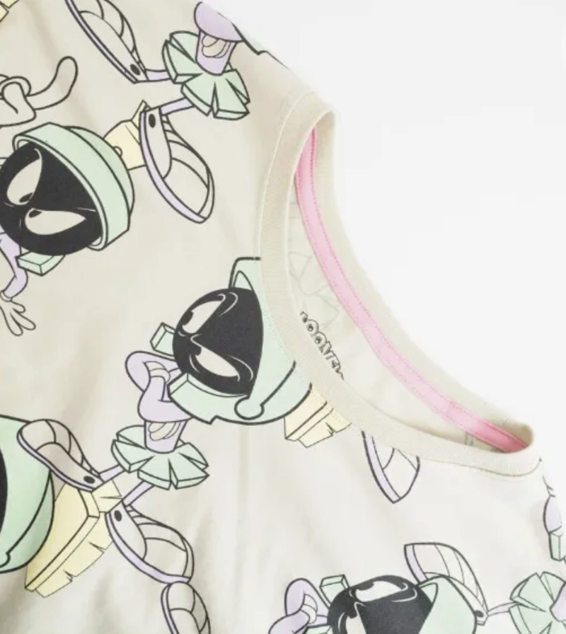 PIJAMA MARVIN EL MARCIANO PARA MUJER TALLAS S Y M - 4