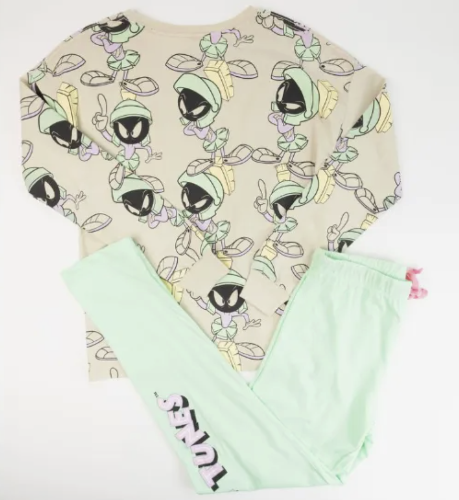 PIJAMA MARVIN EL MARCIANO PARA MUJER TALLAS S Y M - 5