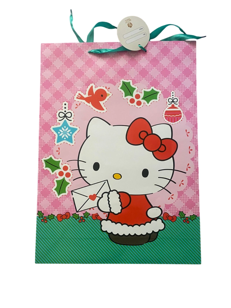 BOLSAS PARA REGALO GRANDES 12 UNIDADES HELLO KITTY - 2