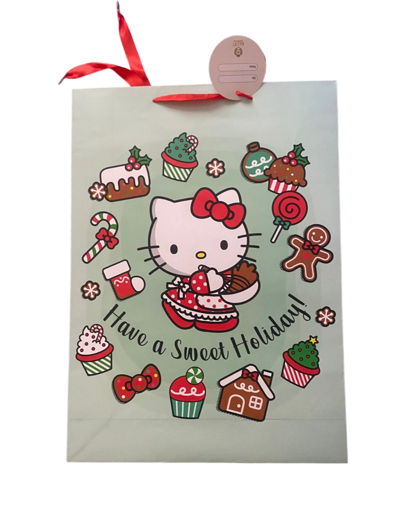BOLSAS PARA REGALO GRANDES 12 UNIDADES HELLO KITTY - 3