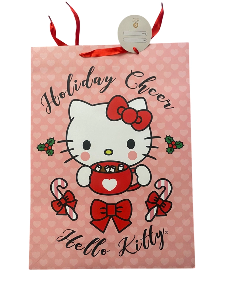 BOLSAS PARA REGALO GRANDES 12 UNIDADES HELLO KITTY - 4