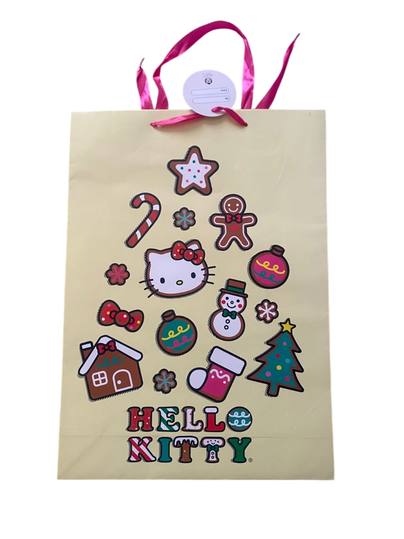 BOLSAS PARA REGALO GRANDES 12 UNIDADES HELLO KITTY - 5