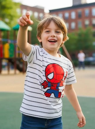POLERA SPIDERMAN TALLA 3 - 1