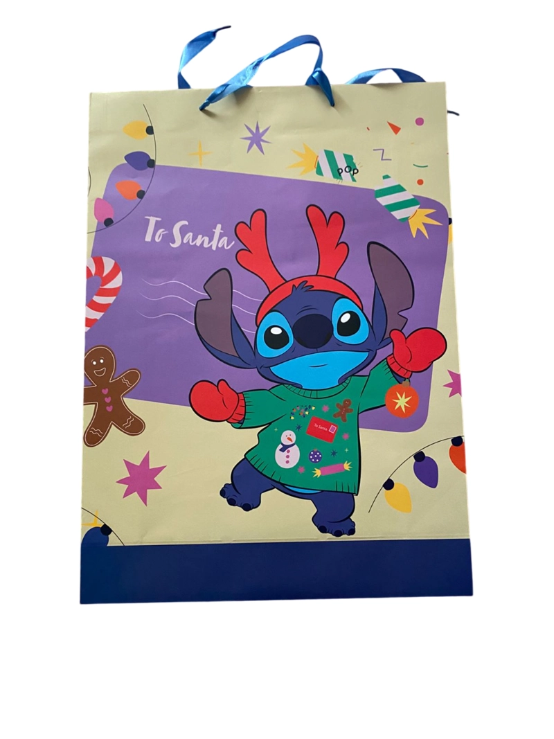 BOLSA REGALO 12 UNIDADES DISEÑO STITCH - 4