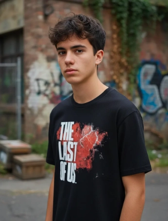 POLERA PLAYSTATION THE LAST OF US TALLAS JUVENILES - 1