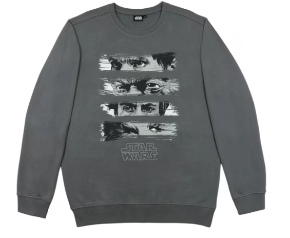 POLERON STAR WARS COLOR GRIS TALLAS L Y XL - 2