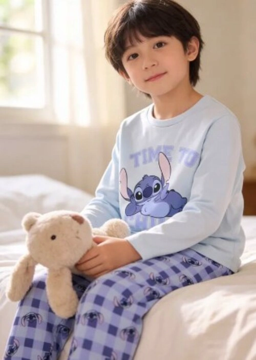 PIJAMA STITCH DIFERENTES TALLAS ORIGINAL DISNEY - 1