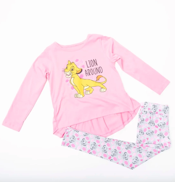 CONJUNTO POLERA Y CALZA SIMBA REY LEON TALLA 10 - 1