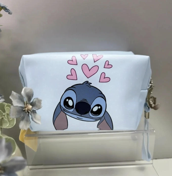 ESTUCHE STITCH CORAZONES - 1