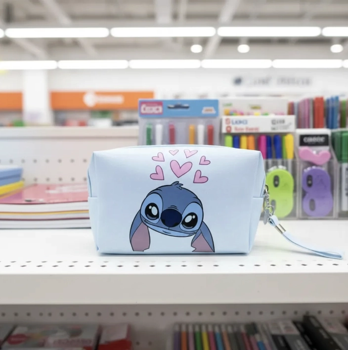ESTUCHE STITCH CORAZONES - 4