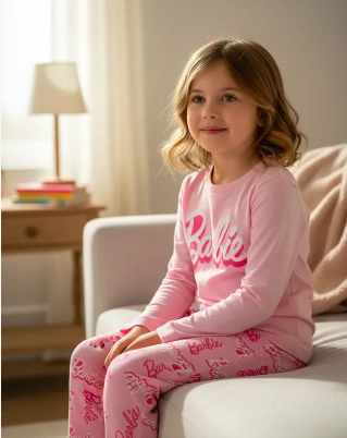 PIJAMA BARBIE TALLA 6 - 1