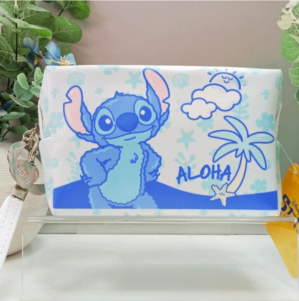 ESTUCHE COSMETIQUERO STITCH DISNEY DISEÑO ALOHA - 1