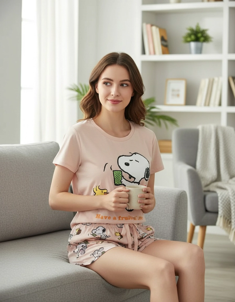 PIJAMA SNOOPY TALLA S - 1