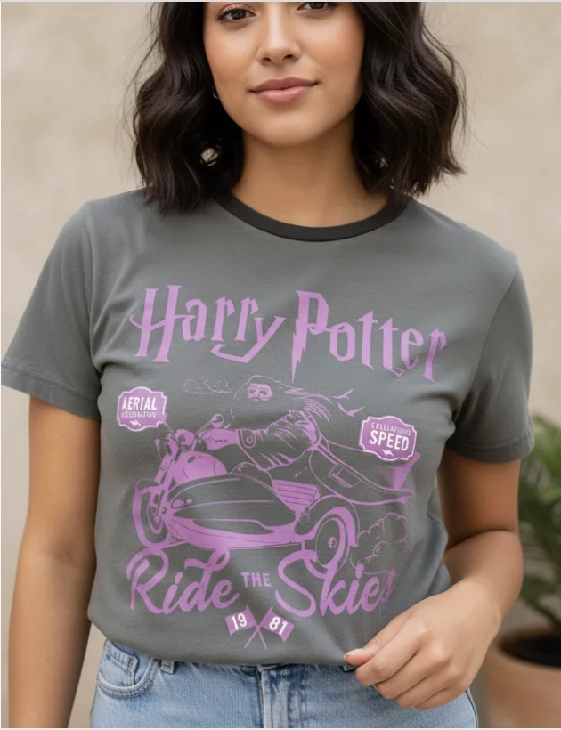 POLERA HAGRID HARRY POTTER TALLA S - 1