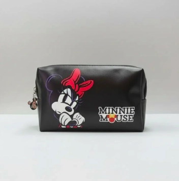 ESTUCHE COSMETIQUERO MINNIE MOUSE COLOR NEGRO DISNEY - 2