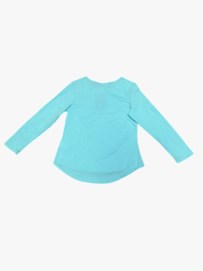 POLERA PRINCESAS TALLA 10 MANGA LARGA - 4