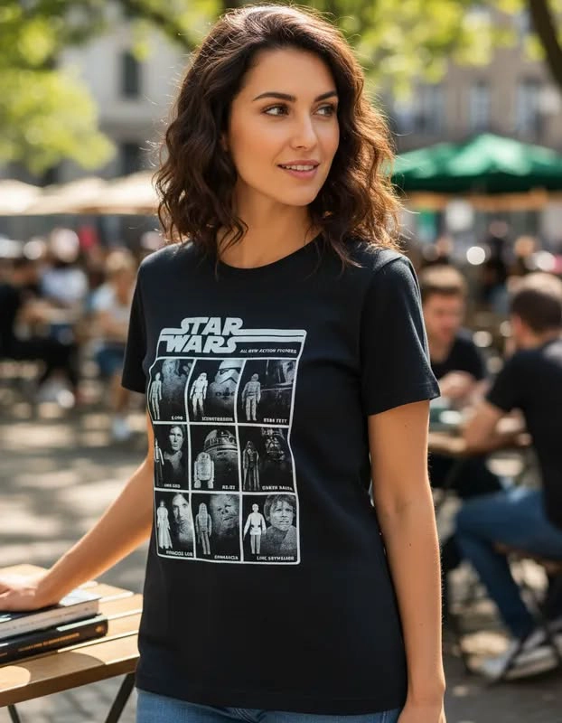 POLERA STAR WARS TALLA L MUJER - 1
